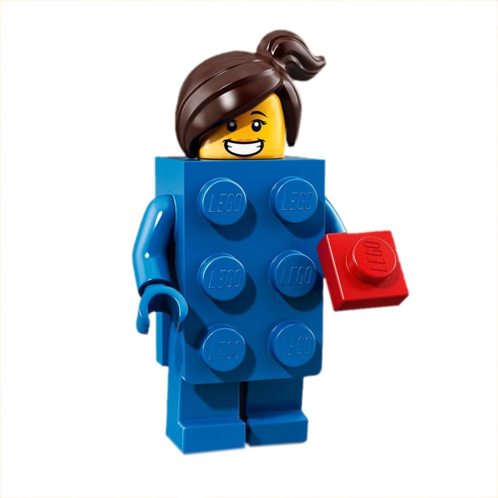 ［點子樂高］Lego 71021 藍磚女，高雄可面交