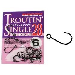 Decoy Troutin’ Single 28 直管付鉤 管付單鉤 路亞單鉤 Plug 用 路亞鉤 鱒魚 溪流 路亞