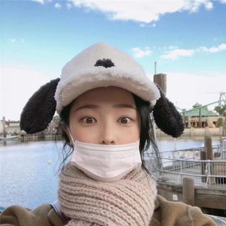 木瓜製品MG STUDIO/超萌的兔子！韓國冬天可愛長耳朵毛茸茸保暖棒球帽子兔耳朵帽子