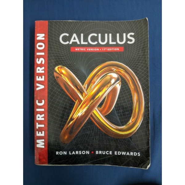 《外觀7成新,內頁9成新》微積分 Calculus 11/e (Metric Version) LARSON
