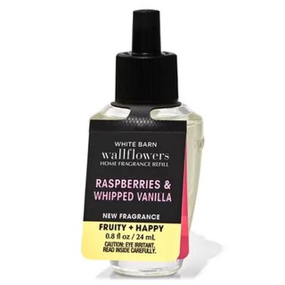BBW 樹莓 香草 Raspberries & Whipped Vanilla 插電香補充瓶 24ml
