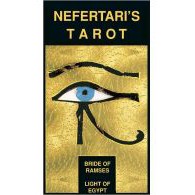 A61【佛化人生】現貨 正版 埃及之光塔羅牌（燙金版）：Nefertari's Tarot