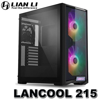 【MR3C】含稅 Lian-Li 聯力 Lancool 215 玻璃透側 ARGB 電腦機殼