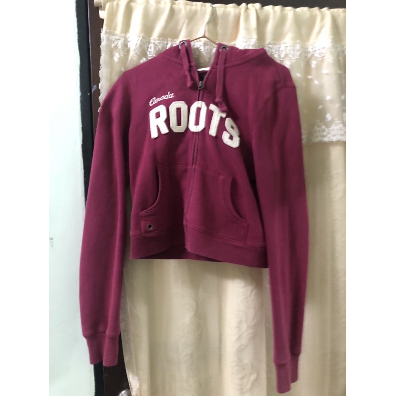 Roots 女短版外套