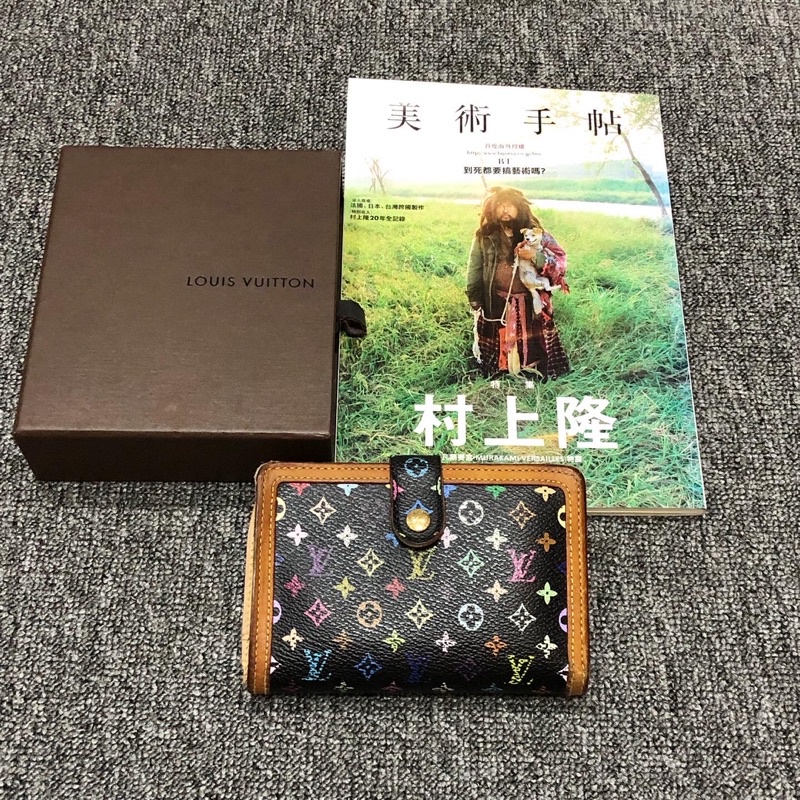 Louis Vuitton x Takashi Murakami wallet LV村上隆 短夾