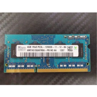 SK hynix 海力士 4G DDR3 1600 筆記型電腦 記憶體 1Rx8 PC3L-12800S (雙面顆粒)