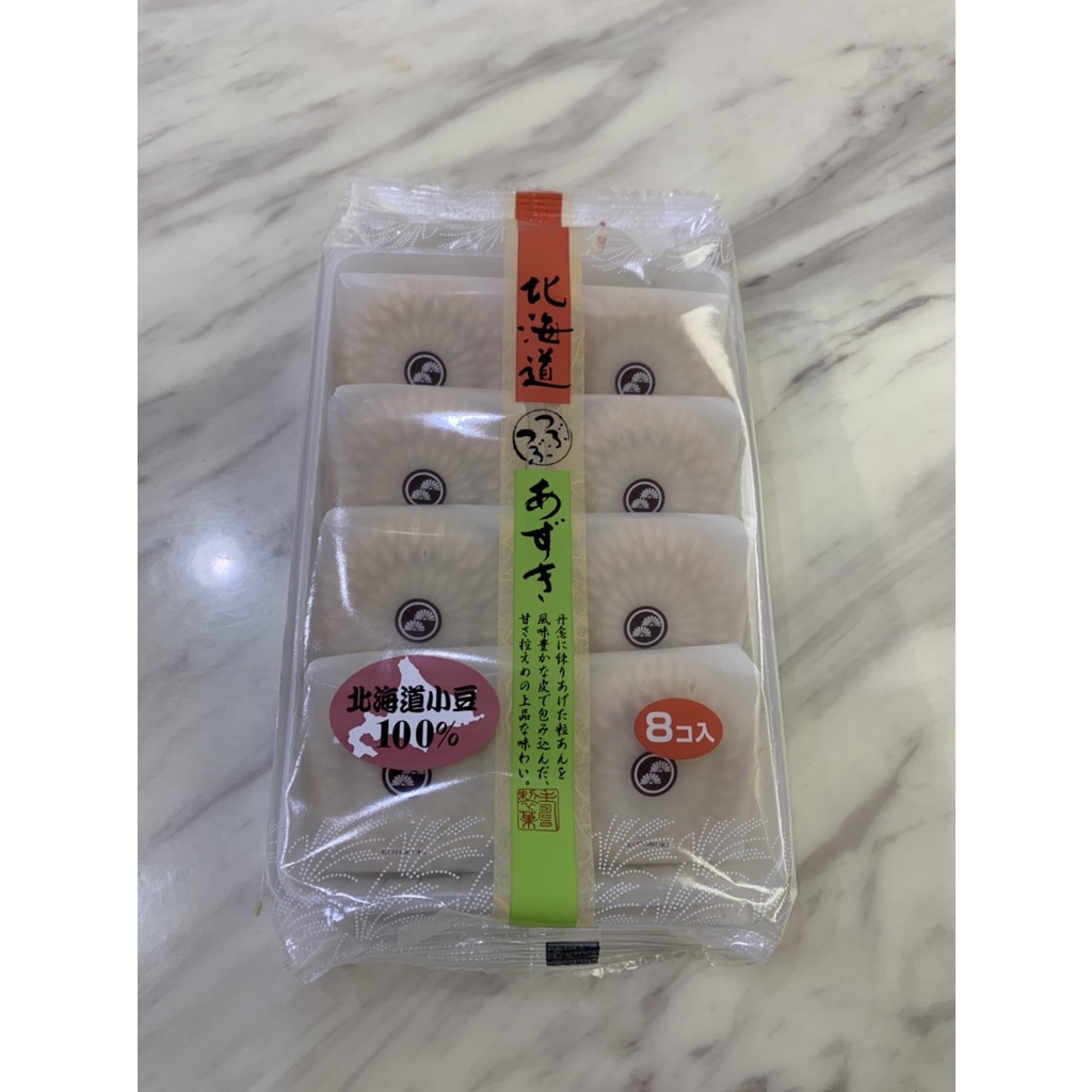 日本 壽製果 紅豆最中餅 8入 北海道小豆
