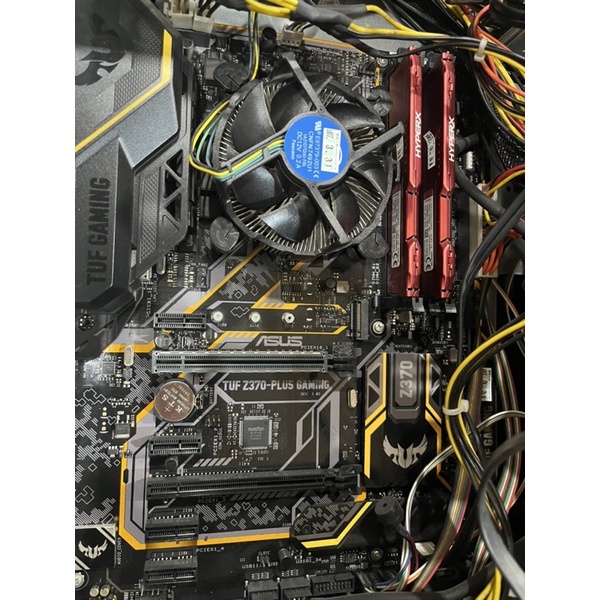 故障華碩z370-PLUS Gaming +CPU I5-8400+原廠風扇