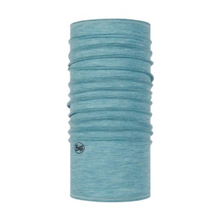 西班牙 BUFF 舒適條紋-美麗諾羊毛頭巾 粉藍水漾