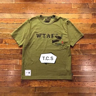 WTAPS x BAPE DESIGN SS 口袋tee T恤17AW 短T 短袖
