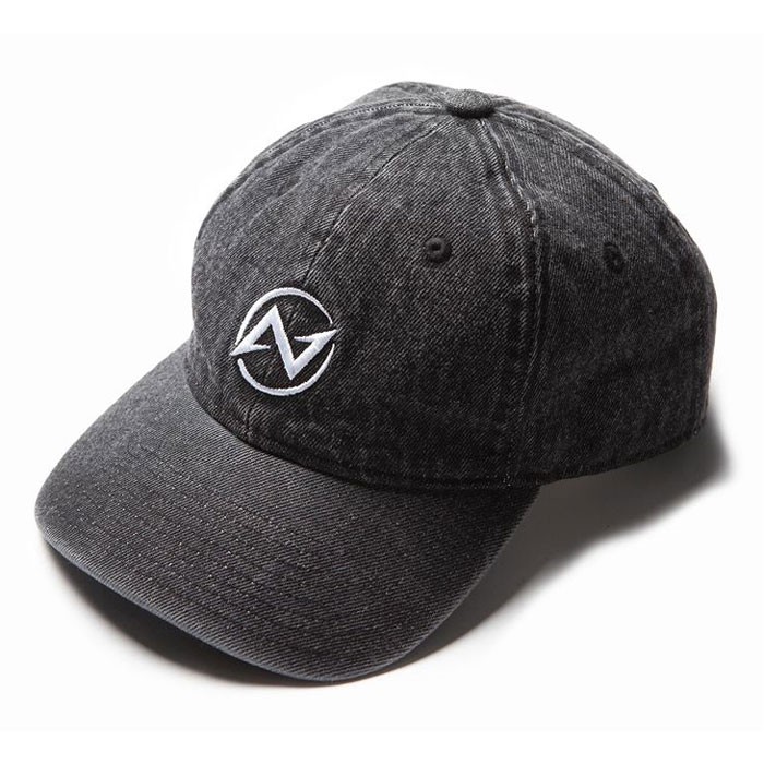 Under peace INFINITY LOGO / DENIM BASEBALL CAP 石洗 棒球帽 黑