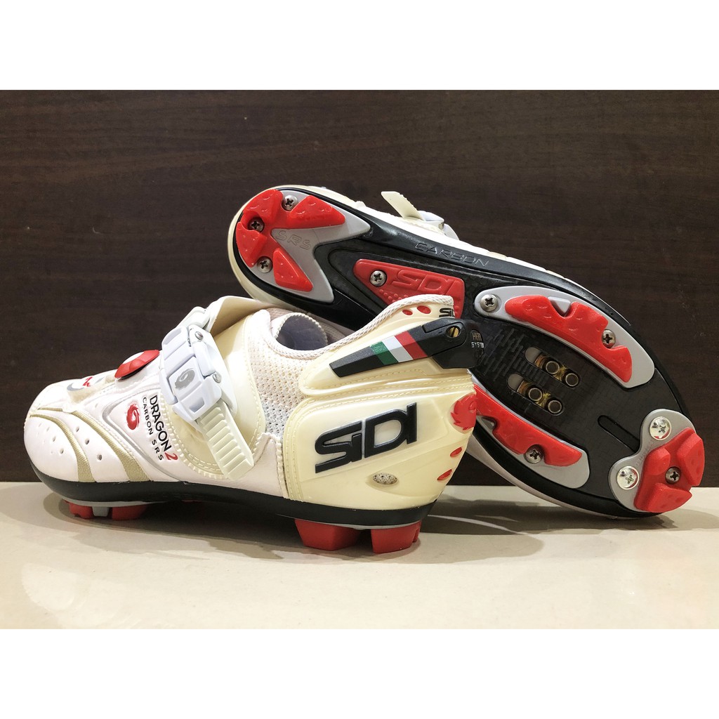 全新絕版品 清庫存便宜出清 Sidi Dragon 2 Srs Carbon 碳纖維登山車mtb 卡鞋 蝦皮購物