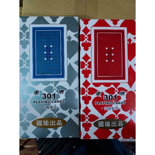 金鷹 301 撲克牌(2副/組)(藍/紅 2色可選擇)~家庭娛樂 歡樂時光的好工具~