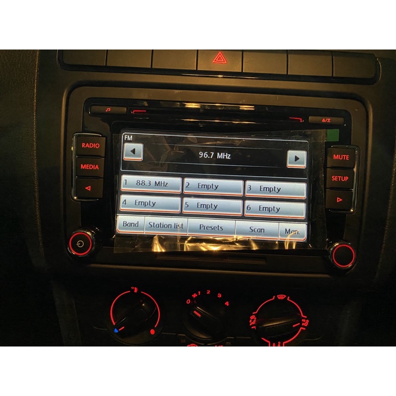 福斯 原廠 rcd510陸版支援usb iphone ipod sd記憶卡 全新無使用 vw golf tiguan