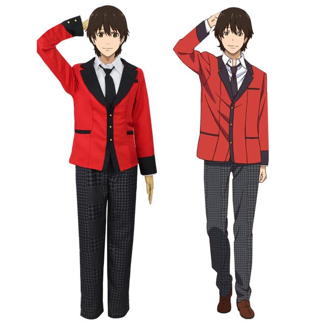 Cosplay服 星漫緣狂賭之淵cos服鈴井涼太制服豆生田楓現貨男裝包郵 阿里巴巴 蝦皮購物