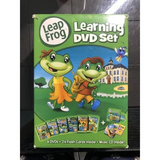 Leap Frog Leapfrog Learning DVD Set 跳跳蛙英文早教 教材 英文學習