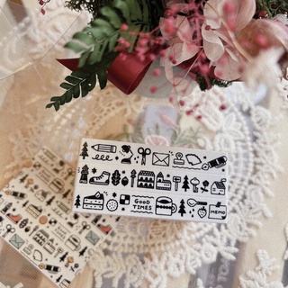 🌟現貨🇯🇵日本 SANBY × Eric 聯名 印章 組合印章 長條印章 手帳印章 文具 手帳 裝飾印章