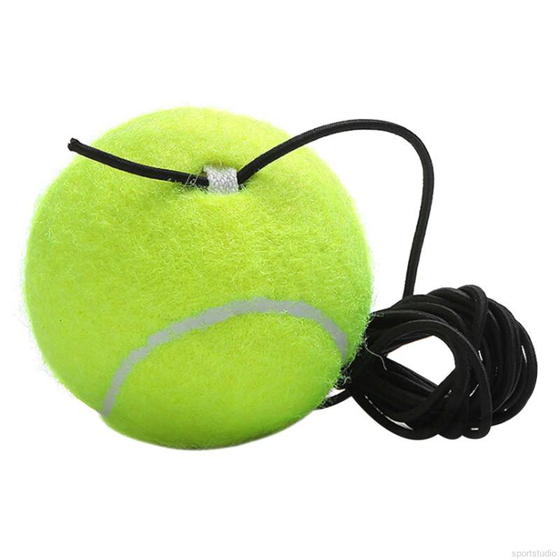 網球訓練器 帶繩網球 單人網球帶繩帶線健身球回彈套裝