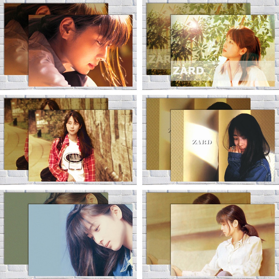 坂井泉水zard女明星海報裝飾畫相片墻周邊壁紙寫真掛畫掛圖壁畫 蝦皮購物