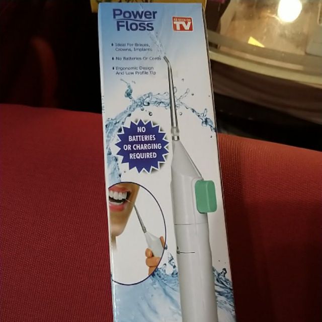 Power Floss 潔牙器 攜帶式洗牙機 沖牙機 免電池