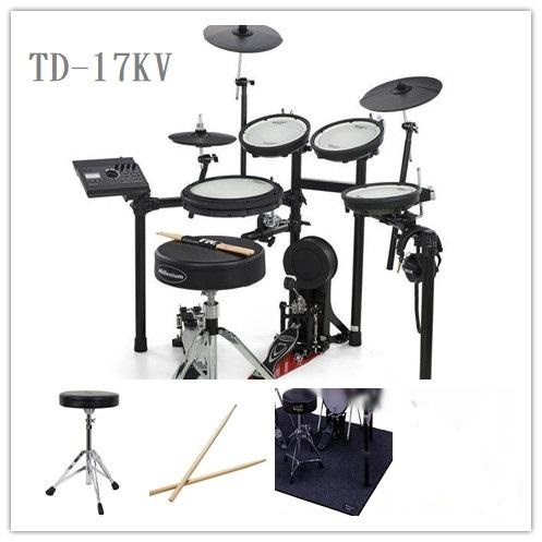 &lt;魔力˙高雄&gt; ROLAND TD-17KV電子鼓 全新上市 分期零利率 贈鼓椅 鼓棒 地毯 現場安裝