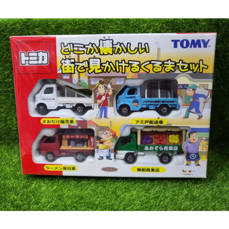 tomica tomy 多美 set 屋台 餐車 拉麵車 販賣車