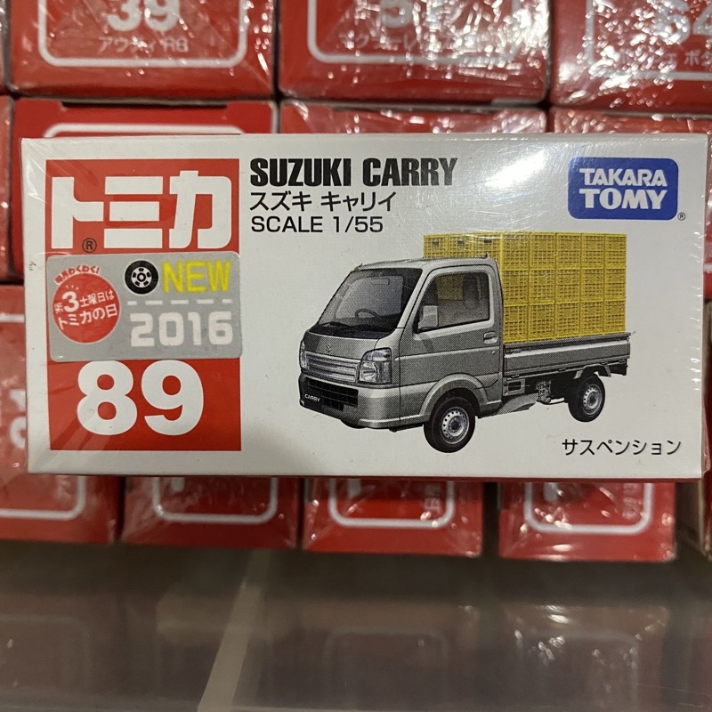 TOMICA 89 SUZUKI CARRY 鈴木蔬果貨車 新車貼