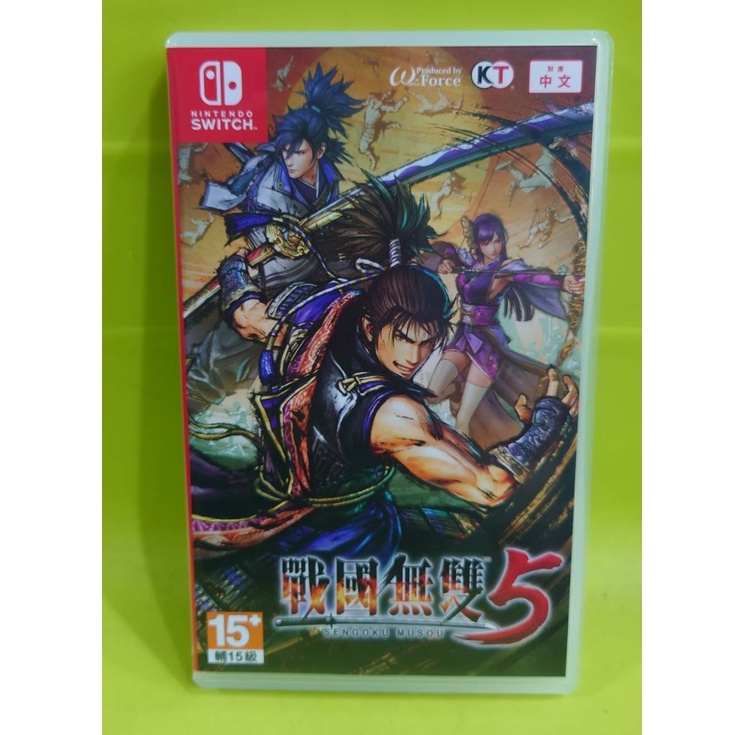 SWITCH~戰國無雙5~亞版中文介面[動作過關]中古良品