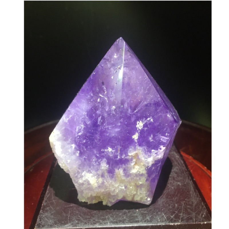 玻利維亞紫晶柱(紫水晶、原礦、高透度）