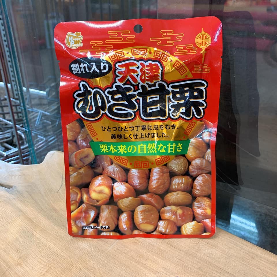 現貨日本進口hp 天津甘栗免剝殼糖炒栗子80g 蝦皮購物