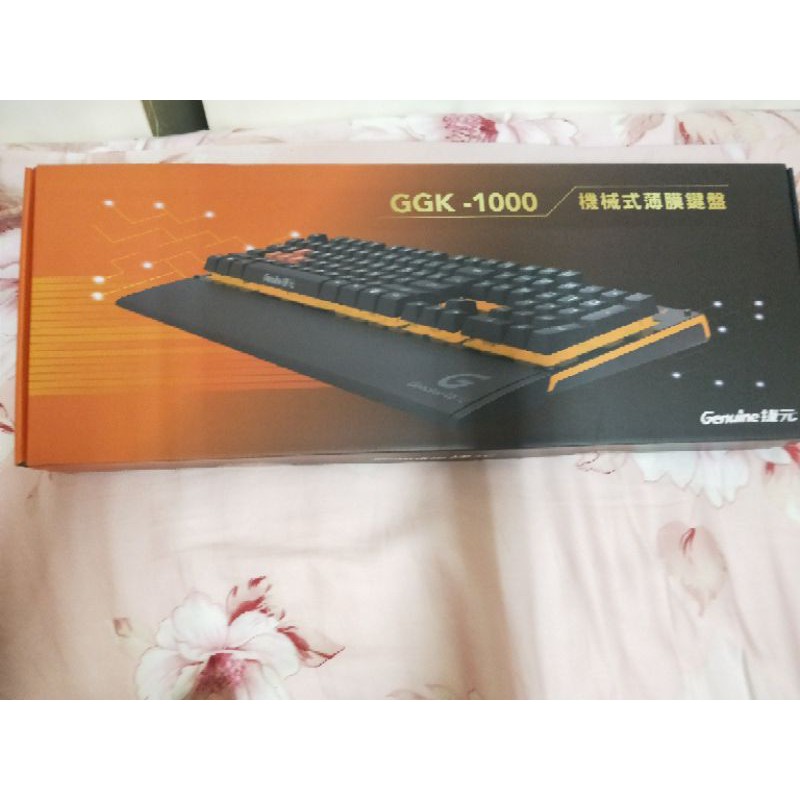 全新 Genuine捷元 GGK-1000 電競機械薄膜鍵盤