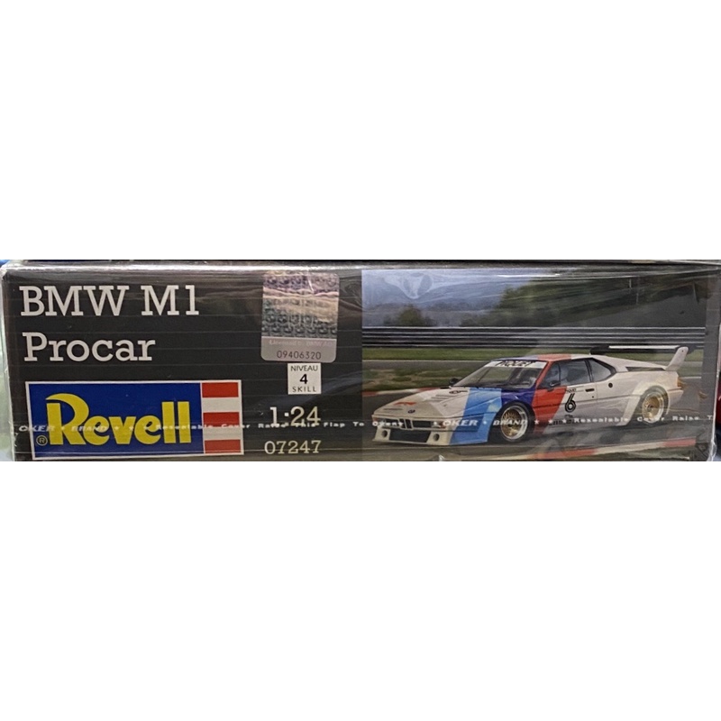 《模王》Revell BMW M1 Procar 1/24 組裝模型 07247