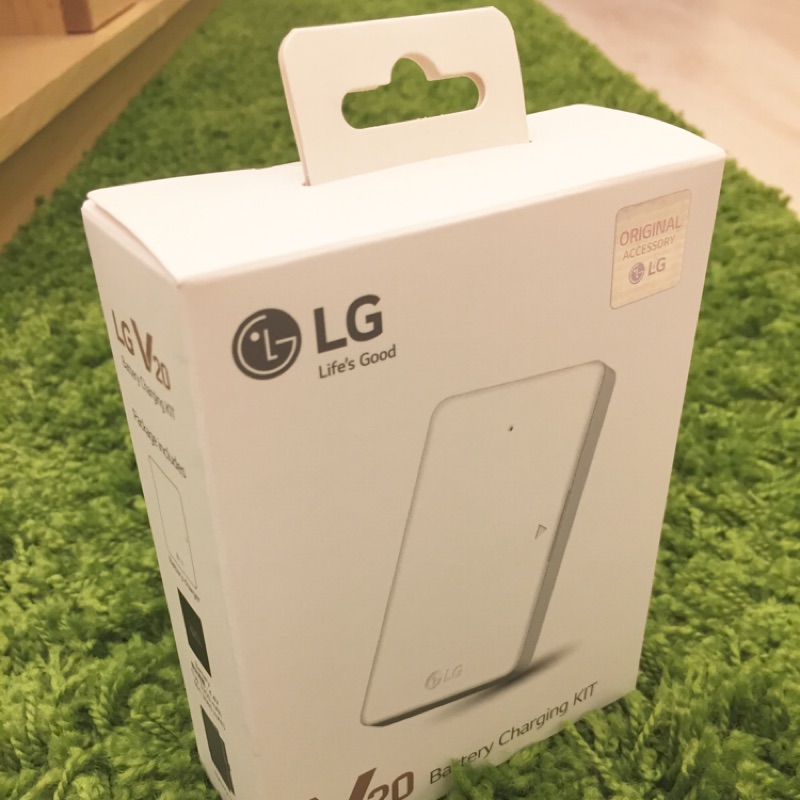 &lt;二手未拆貨&gt;&lt;隨便賣&gt;LG V20 H990 原廠電池+電池充電組 BCK-5200 (台灣公司貨-盒裝)