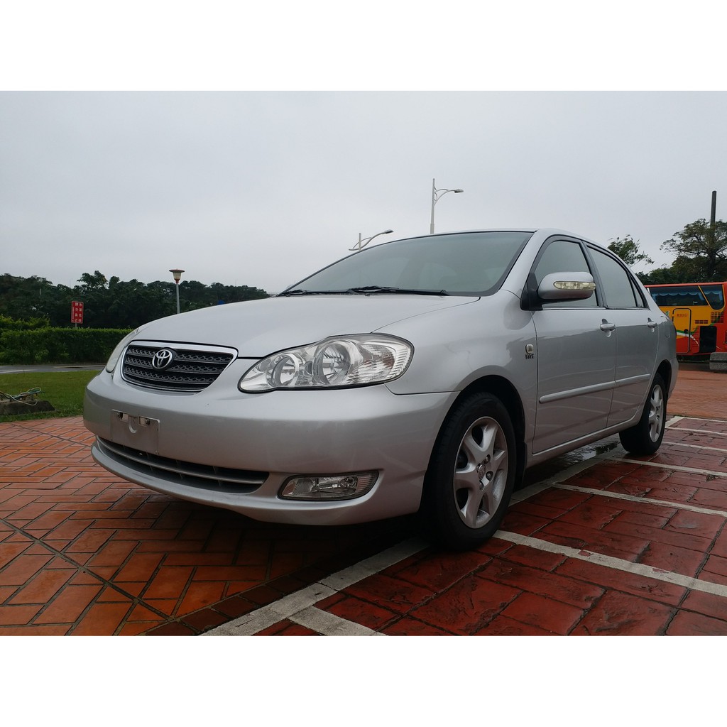 2004年豐田ALTIS 1.8 銀色(汽車全額貸款、買車找錢、信用瑕疵、皆可辦理)