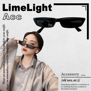 ☆LimeLight☆ 小紅書同款 細邊 暗黑 歐美 抖音必備 百搭 造型 VIBE風 Y2K 鏡框 眼鏡 墨鏡 太陽眼