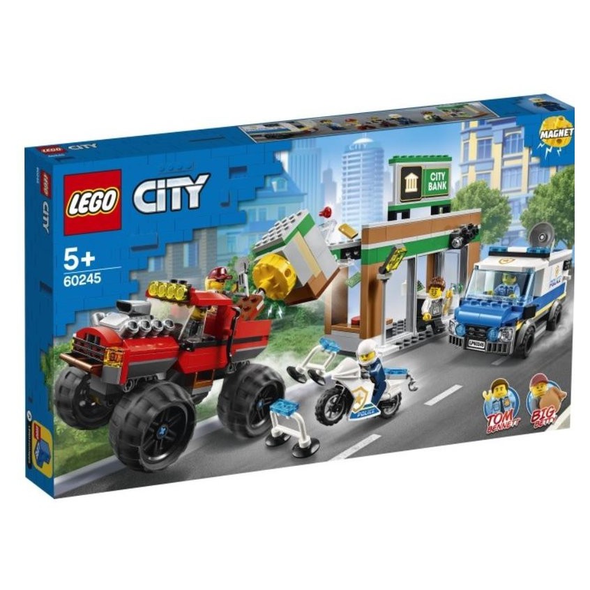 TB玩盒 樂高 LEGO 60245 City 警察巨輪卡車搶案