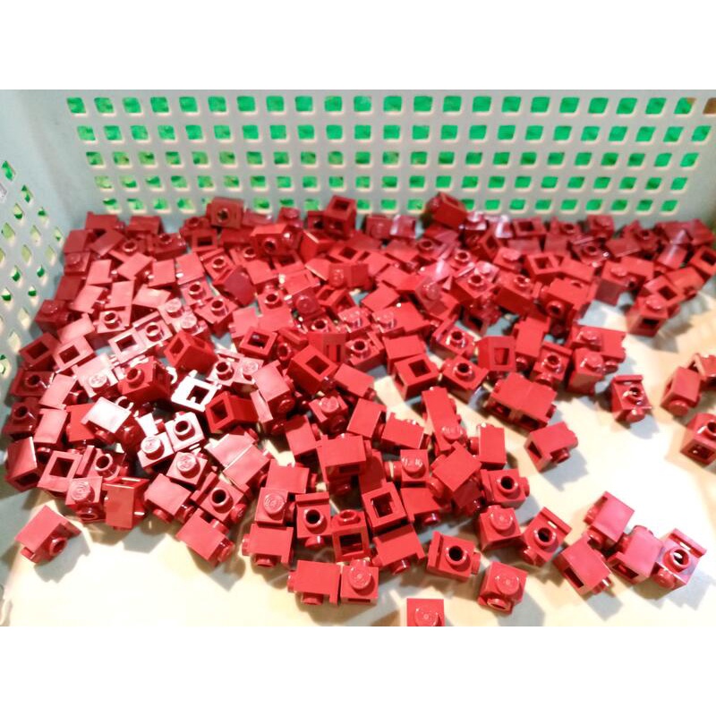 LEGO 樂高全新零件 4070 深紅色車頭燈磚(1顆)