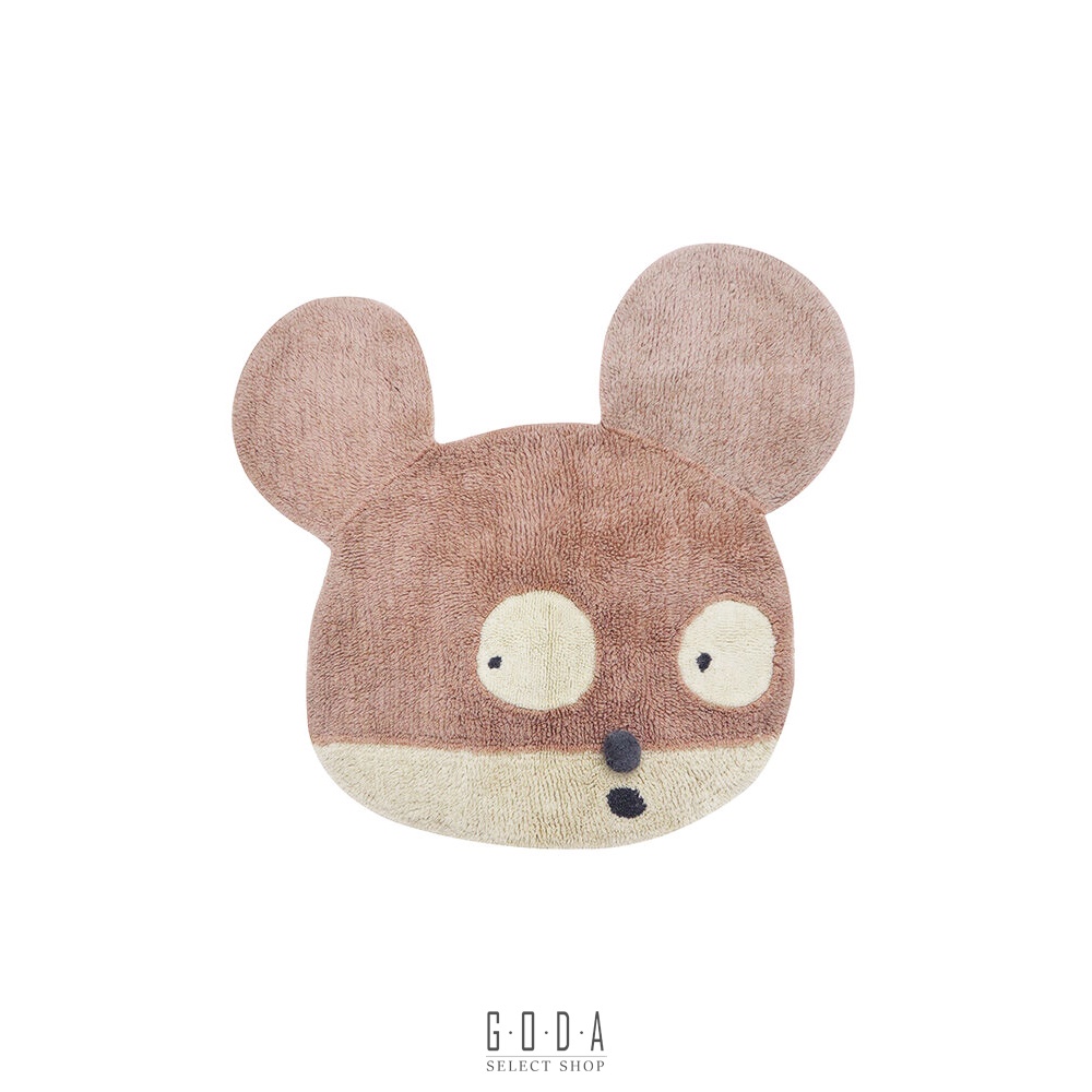 【EDGAR PLANS X LORENA CANALS WOOLABLE RUG MISS MOUSE】地毯 老鼠小姐