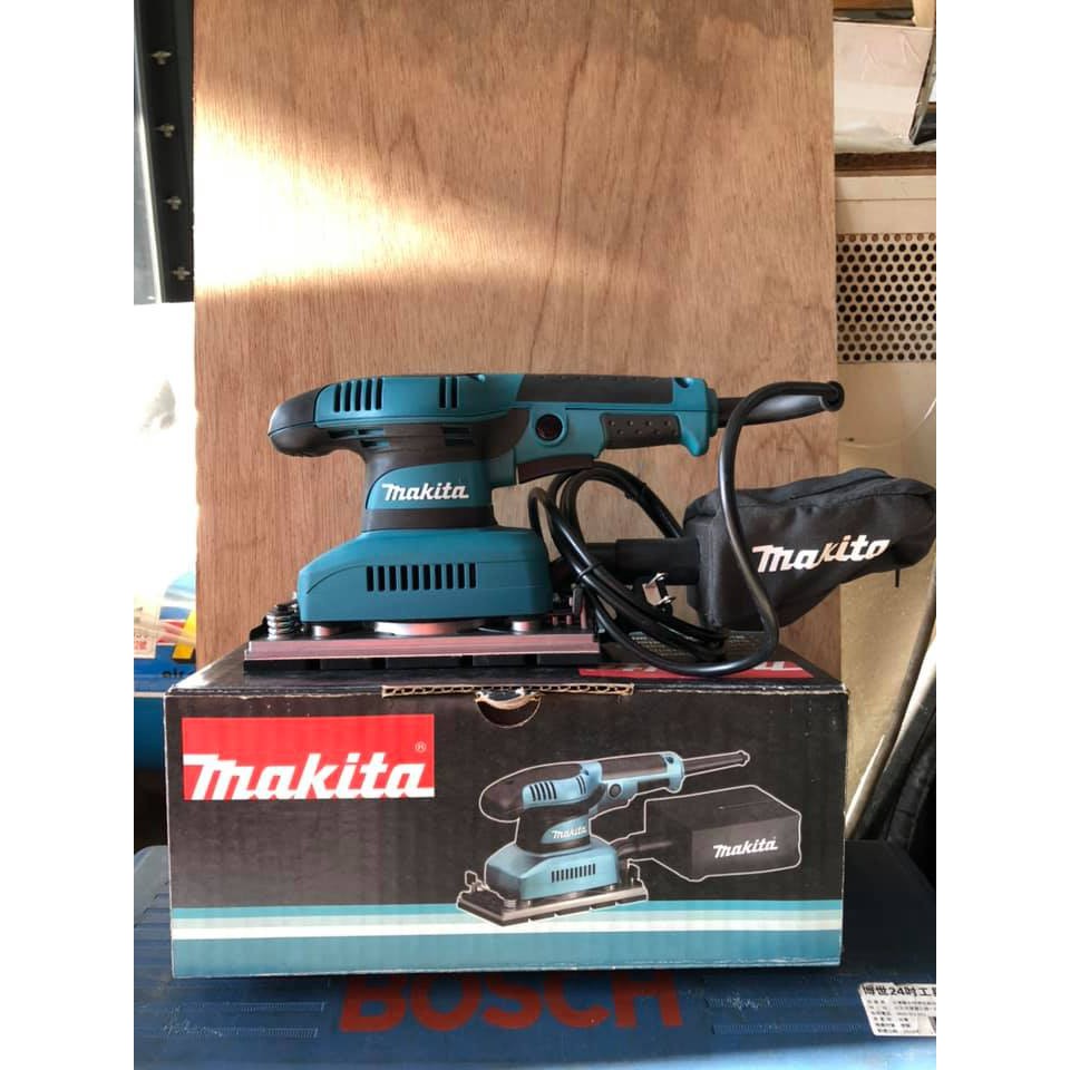 日本精品電動工具牧田makita 電動長方型砂紙機 研磨機 拋光機型號bo3710 挑戰電商最低價格 蝦皮購物