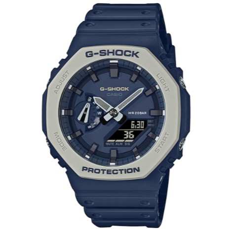 【KAPZZ】CASIO G-SHOCK 簡約獨特新色八角型錶殼 GA-2110ET-2A