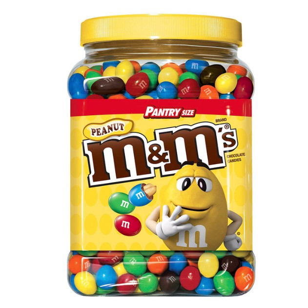 ☞COSTCO 好市多代購☜〔M&amp;M's〕罐裝花生巧克力 1757.7公克