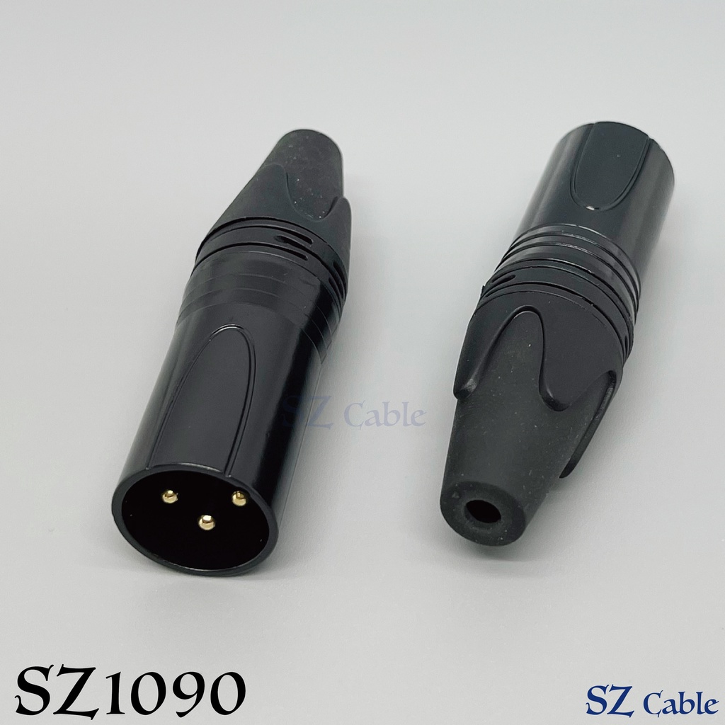 現貨 公 XLR 24K鍍金 卡農頭 卡儂 3芯卡農 平衡插頭 擴大機 音響 相機 麥克風 音源 音頻 DIY焊接 瑞士