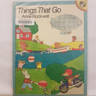 二手書📗英文繪本Things That Go//Anne Rockwell//交通工具