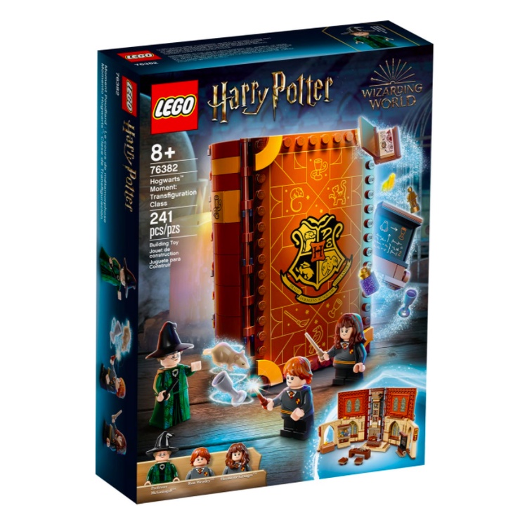『現貨』LEGO 76382	Harry Potter-霍格華茲魔法書：變形學     盒組  【蛋樂寶】