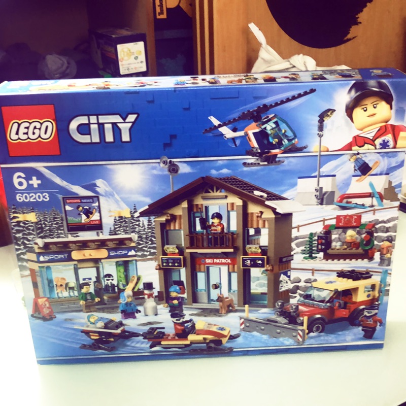 LEGO 樂高 城市系列滑雪場 60203