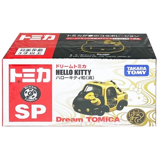 【免運 3C小苑】TM16683 正版 DT Hello Kitty和服系列-黑 夢幻 凱蒂貓 多美小汽車 模型車