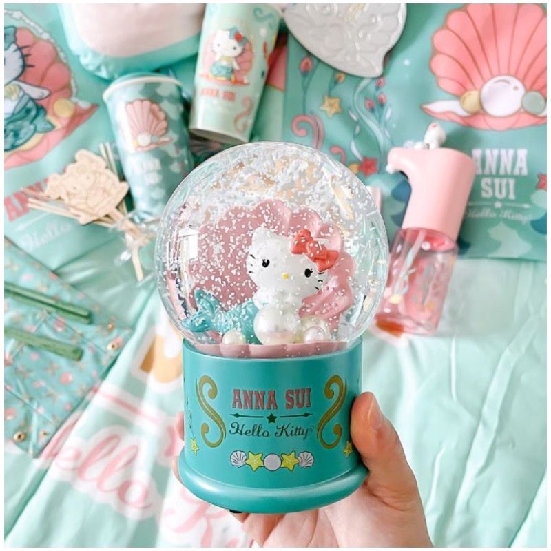 全新現貨✨ANNA SUI x Hello Kitty水晶球音樂盒