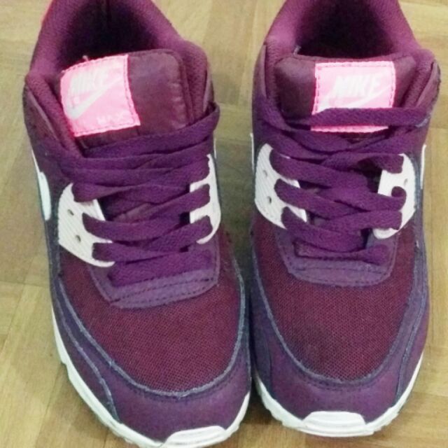 Nike air 紫色氣墊鞋 慢跑鞋 36號