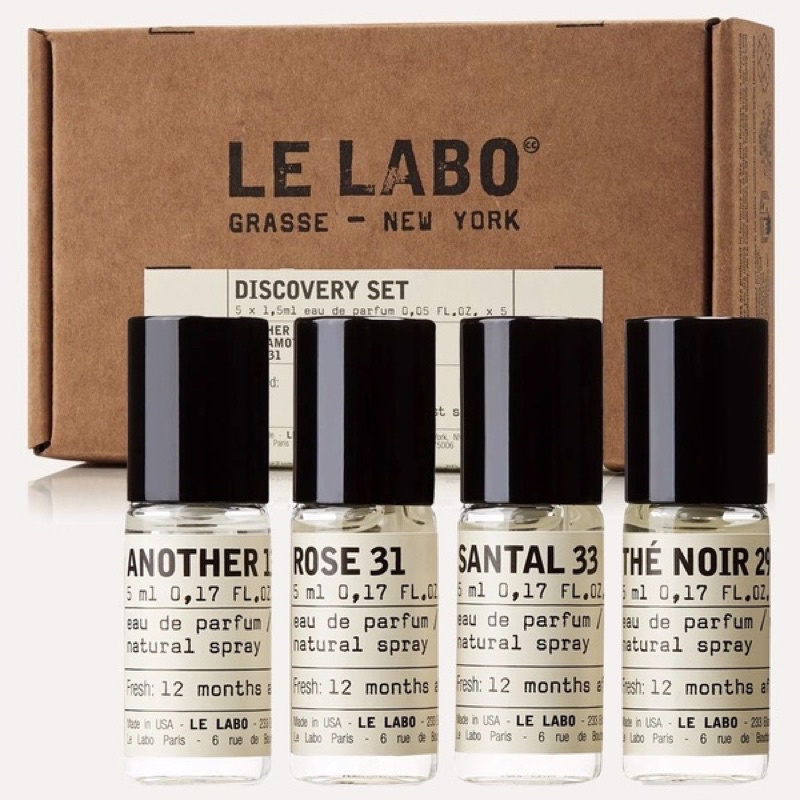 le labo 5mL 單入四入裝禮盒Eau de Parfum Discovery Set, 4 x 5ml | 蝦皮購物 le labo 5mL 單入四入裝禮盒Eau de Parfum Discovery Set, 4 x 5ml | 蝦皮購物