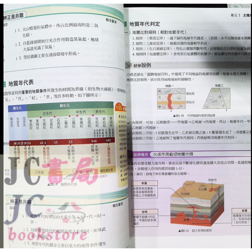 Jc書局 龍騰高中111年好好學複習講義地科地球科學 蝦皮購物